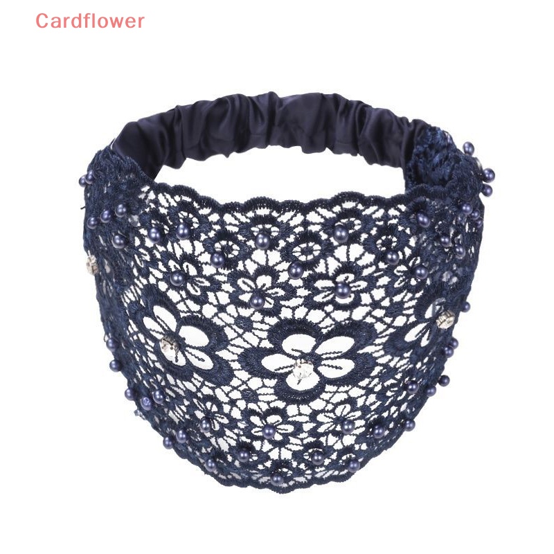 Băng Đô Ren Đính Ngọc Trai Xinh Xắn Cho Nữ