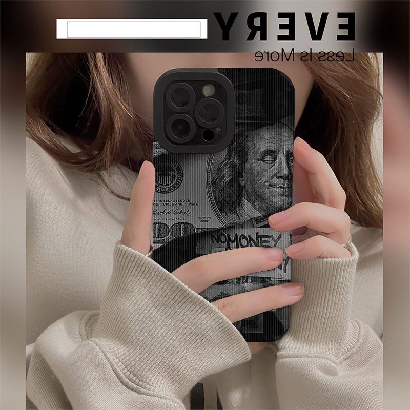 Ốp Điện Thoại Mềm In Hình Tiền Đô La Cho iPhone 11promax 14promax 13promax 12promax 6s / 7 / 8plus x