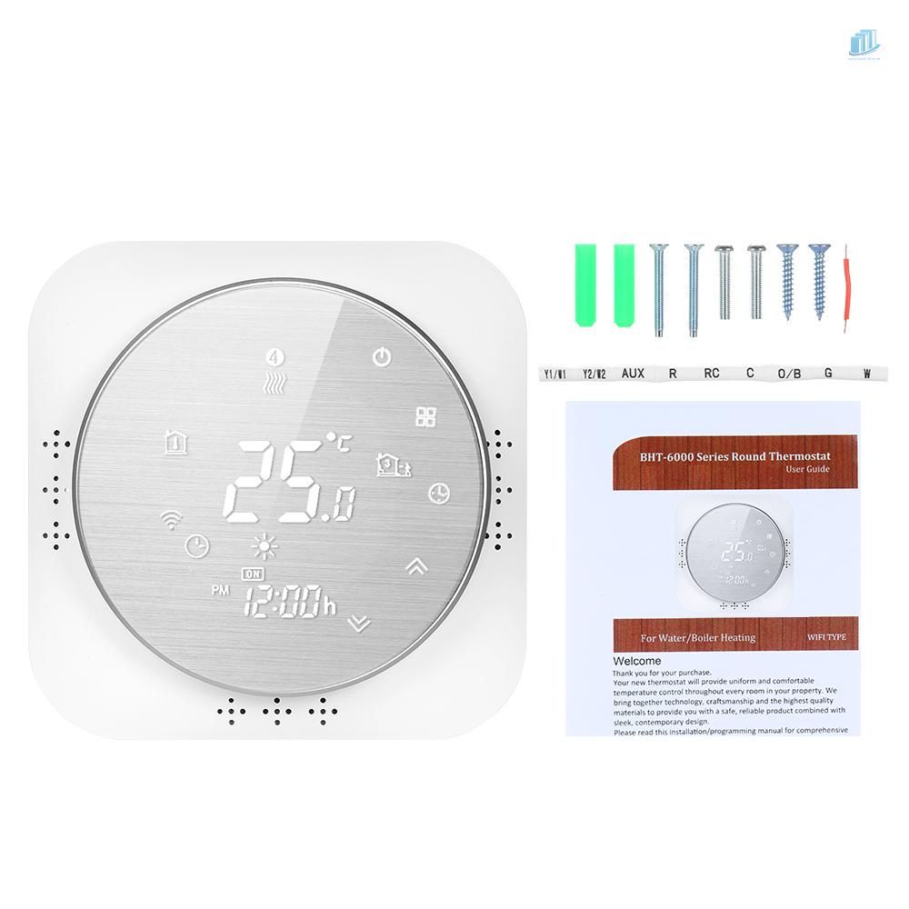 Bộ Điều Khiển Nhiệt Độ Thông Minh 95-240V Wi-Fi 5 + 1 + 1 Có Màn Hình LCD