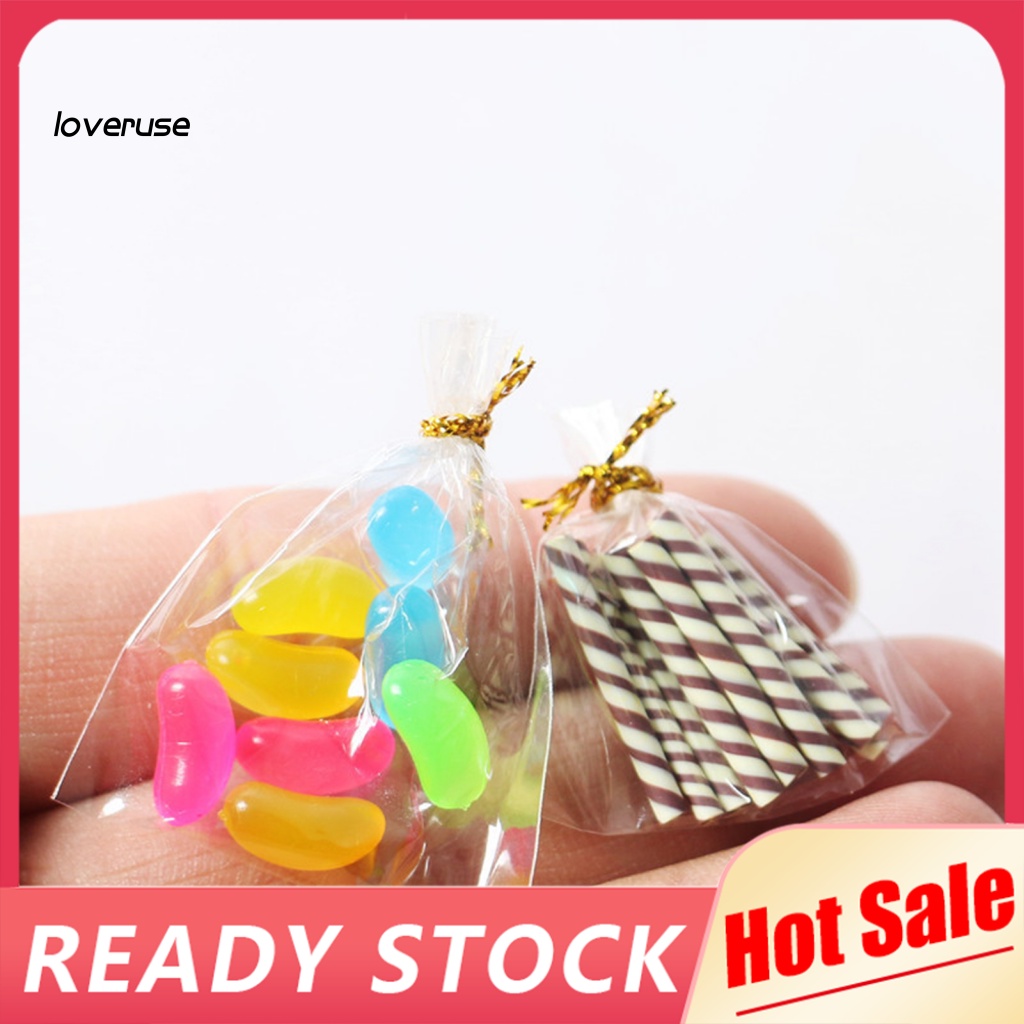 / Lo / Túi Đựng Thức Ăn Mini Sáng Tạo Cho Nhà Búp Bê