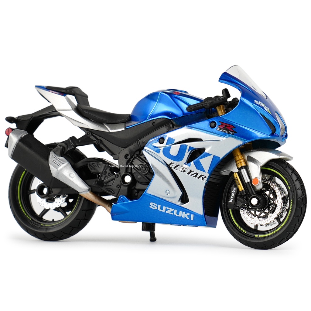 Mô Hình Xe Mô Tô Suzuki GSX-R1000 R Tỉ Lệ 1 / 18 Bburago 2021
