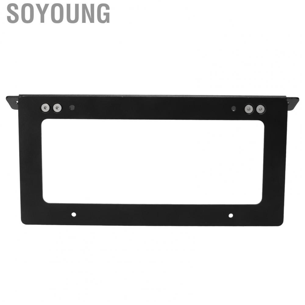 Soyoung License  Holder  Black License  Fixing Frame Deformation Resistant High Strength  for Car