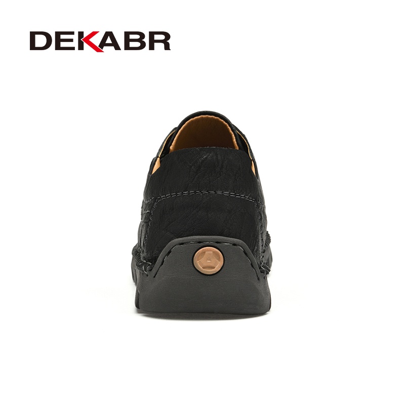 Giày Lười Da Pu Handmade Thời Trang Cho Nam