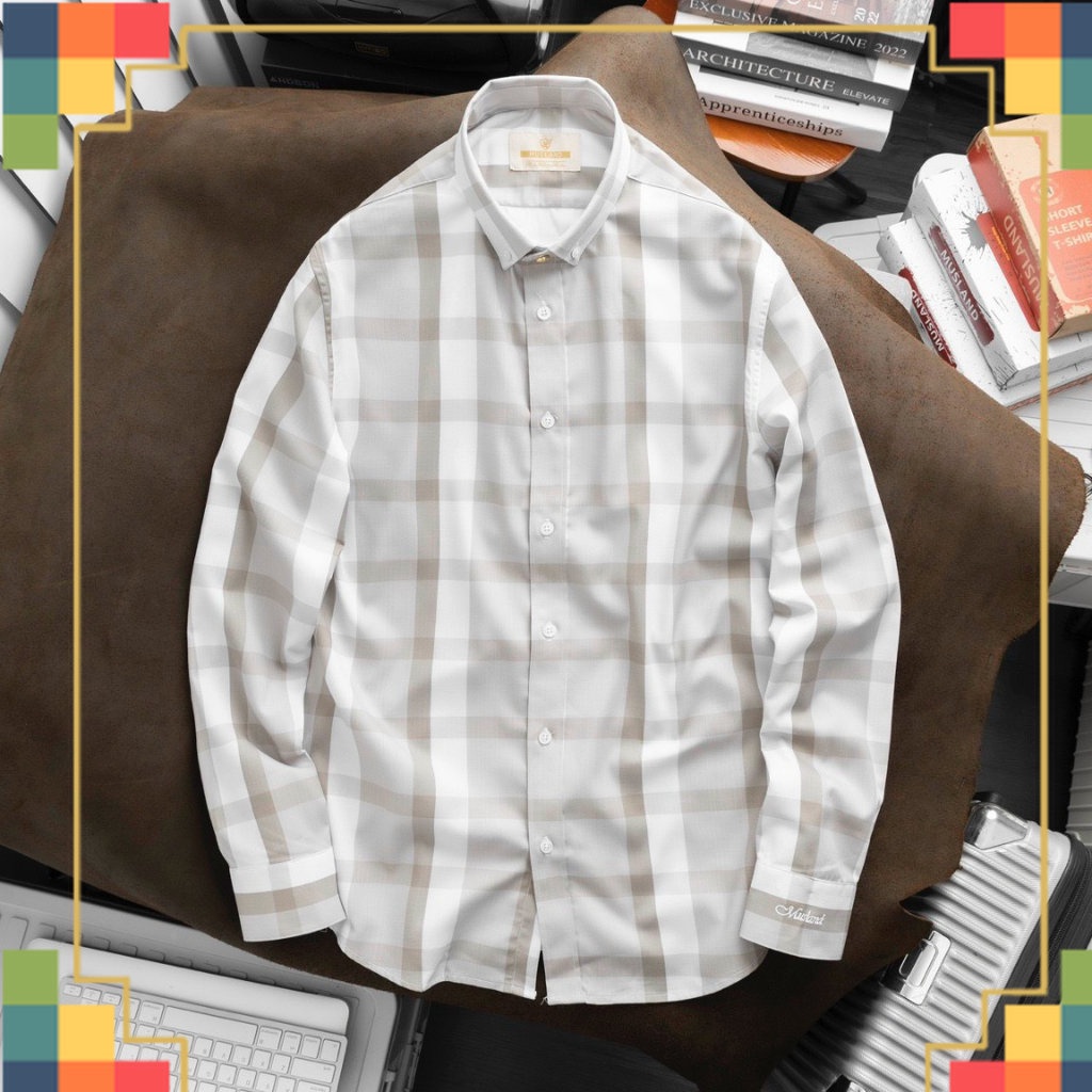 SHOP QAXK - Hàng sẵn shop - Áo sơ mi caro Musland đơn giản dáng SLimFit - 1 chiếc sơmi nam mát mịn mềm đẹp xuất sắc ! SM