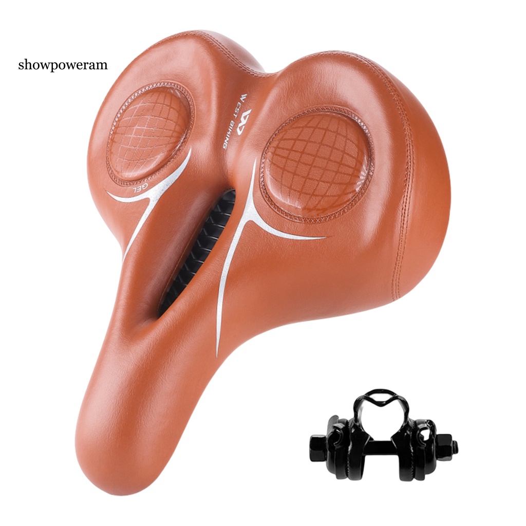 Yên Xe Đạp Leo Núi Giả Da Chống Trầy Xước Dễ Lắp Đặt