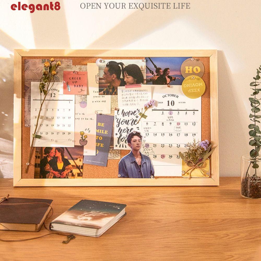 Giá Đỡ Bảng Ghi Chú / Trang Sức Bằng Gỗ Bần Tiện Dụng Cho Trường Học / Văn Phòng