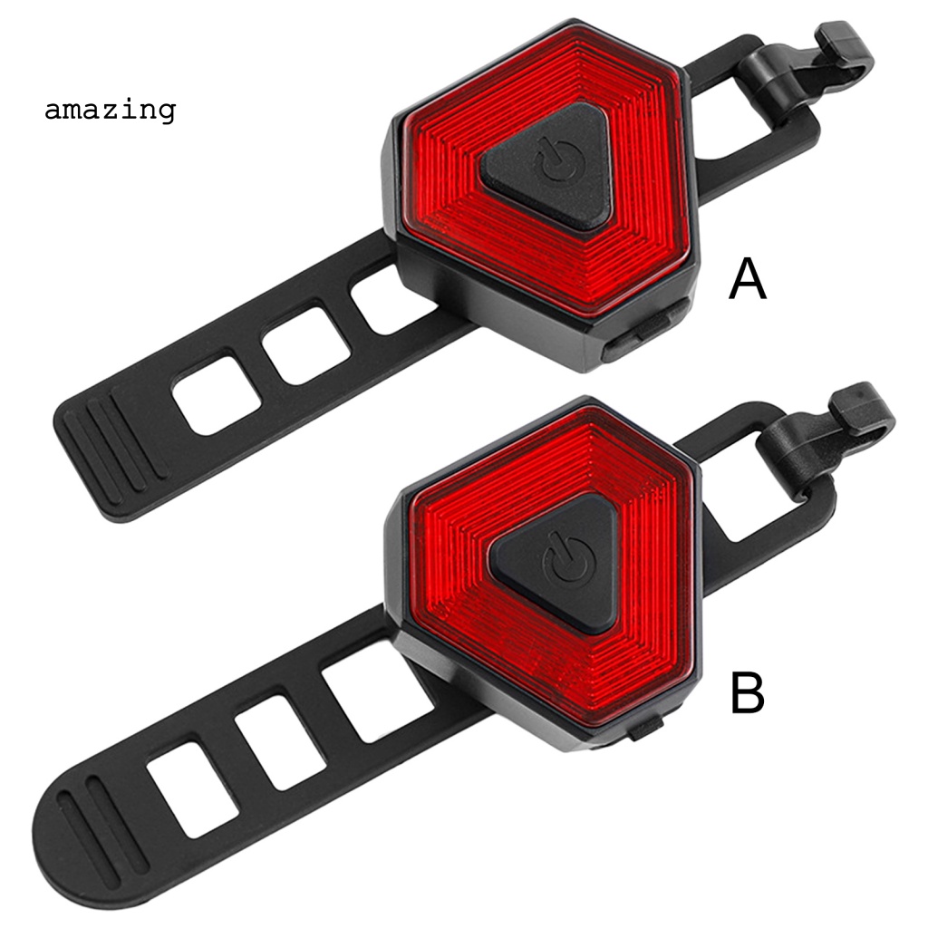 Đèn Cảnh Báo Thông Minh Chống Rơi Vỡ Có 6 Chế Độ Chiếu Sáng Dành Cho Xe Đạp Địa Hình