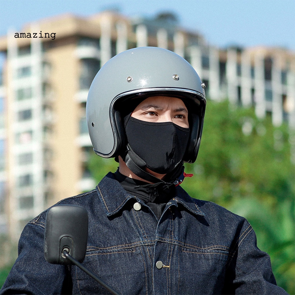 Mặt Nạ Chống Nắng Che Phủ Toàn Diện Thiết Kế Lỗ Thông Dụng Cho Hoạt Động Thể Thao