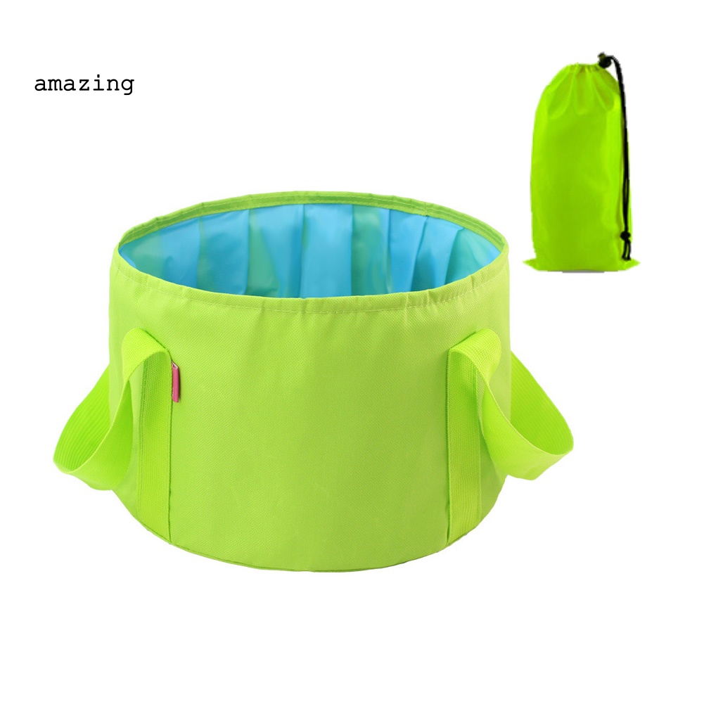 Xô Đựng Nước Có Thể Gấp Gọn Tiện Dụng Khi Đi Du Lịch