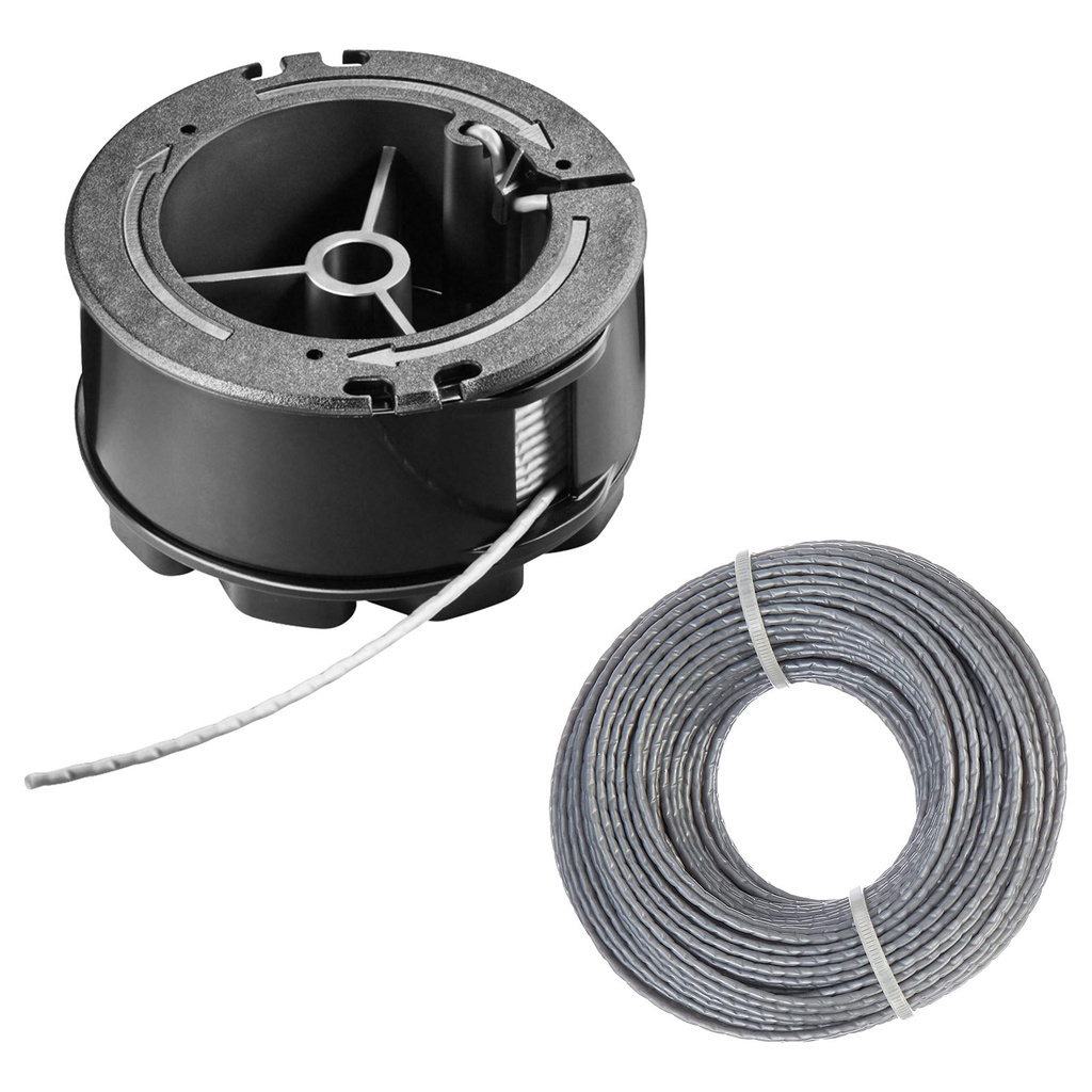 Cuộn Dây Nylon 24 Mx1.6 Mm 6 Mx1.6 Mm Chống Mài Mòn Cho Máy Cắt Cỏ