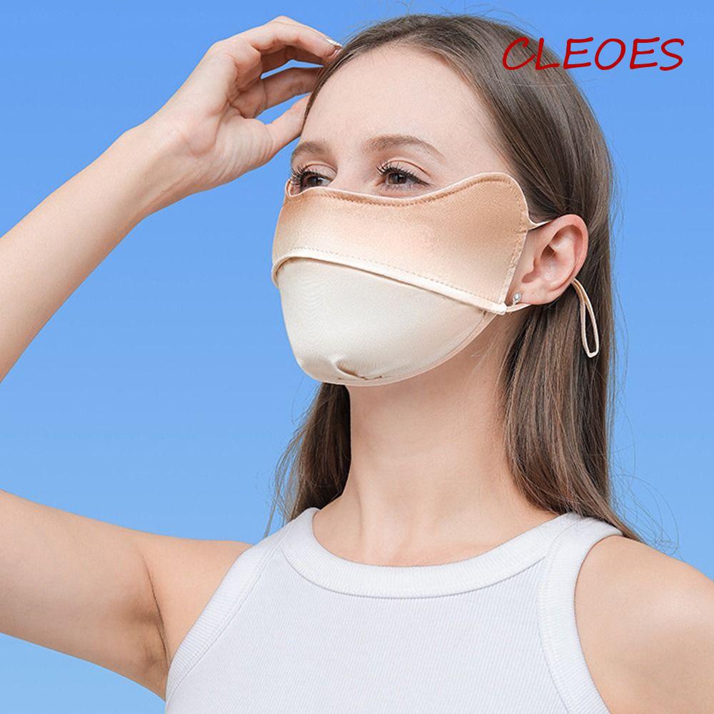 Khẩu Trang CLEOES Chống Nắng Chống Tia UV Điều Chỉnh Được Màu Gradient Dành Cho Mùa Hè