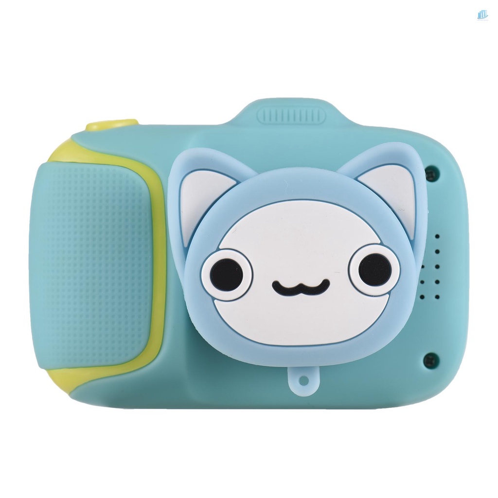 Máy Ảnh Kỹ Thuật Số Mini 1080P Màn Hình 2.0 Inch IPS 4X Zoom Kèm Khung Ảnh Vui Nhộn Cho Bé