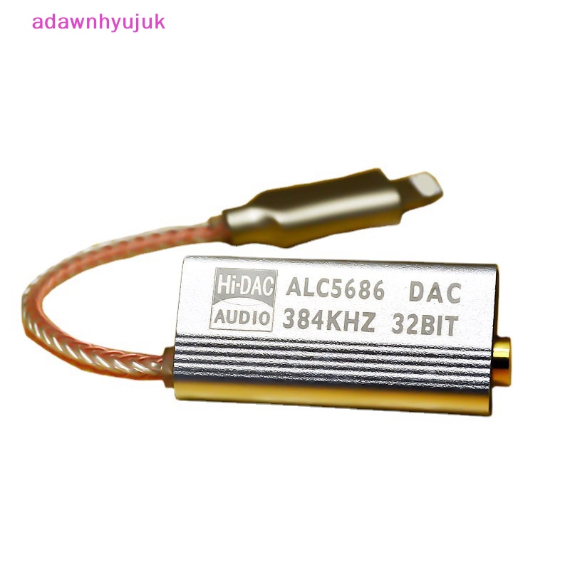 Bộ Khuếch Đại Âm Thanh Tai Nghe 3.5mm adawnhyujuk ALC5686 Lightning DAC DAC