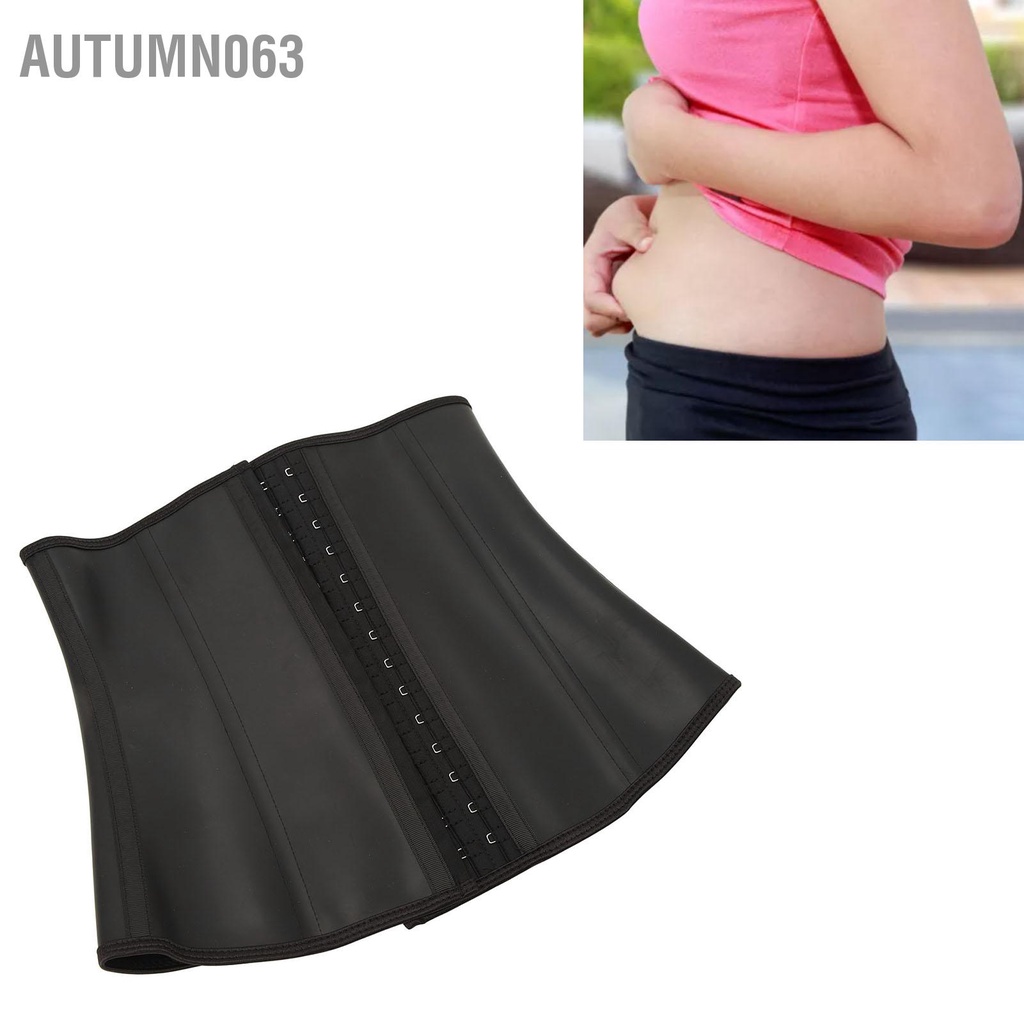 Autumn063 Phụ Nữ Underbust Cao Su Thể Thao Eo Huấn Luyện Bụng Điều Khiển 4 Hàng Móc Hình Dáng Cơ Mặc Dây Chéo