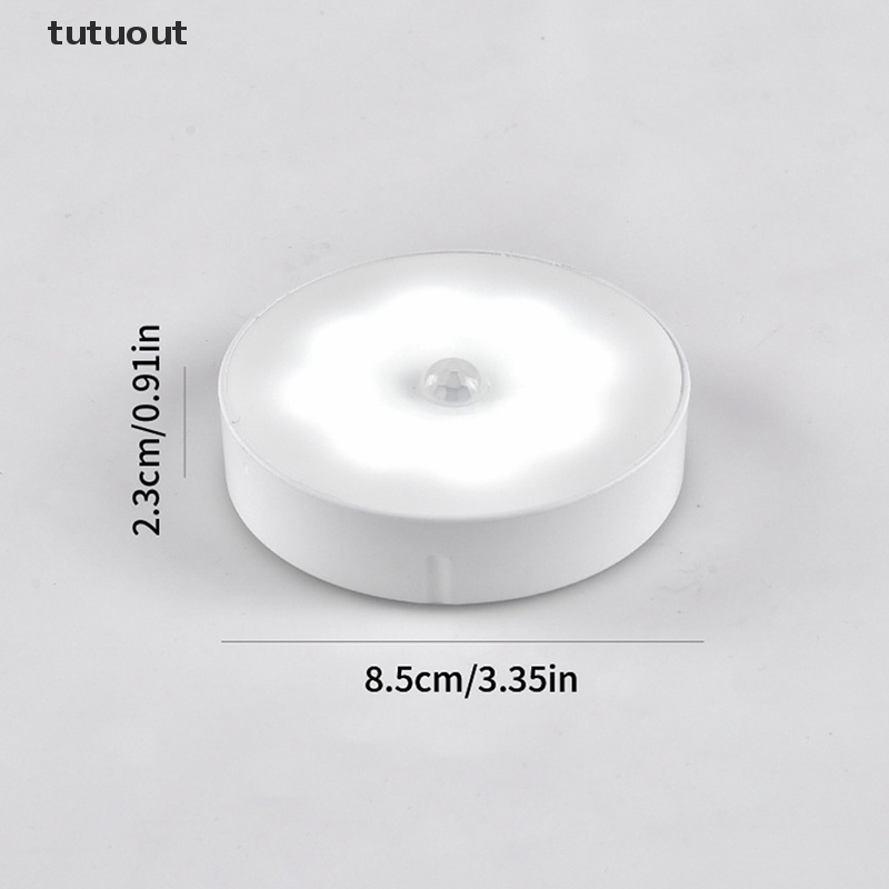 Đèn Ngủ LED Không Dây Cảm Biến Chuyển Động Có Thể Sạc Lại Bằng Cổng USB