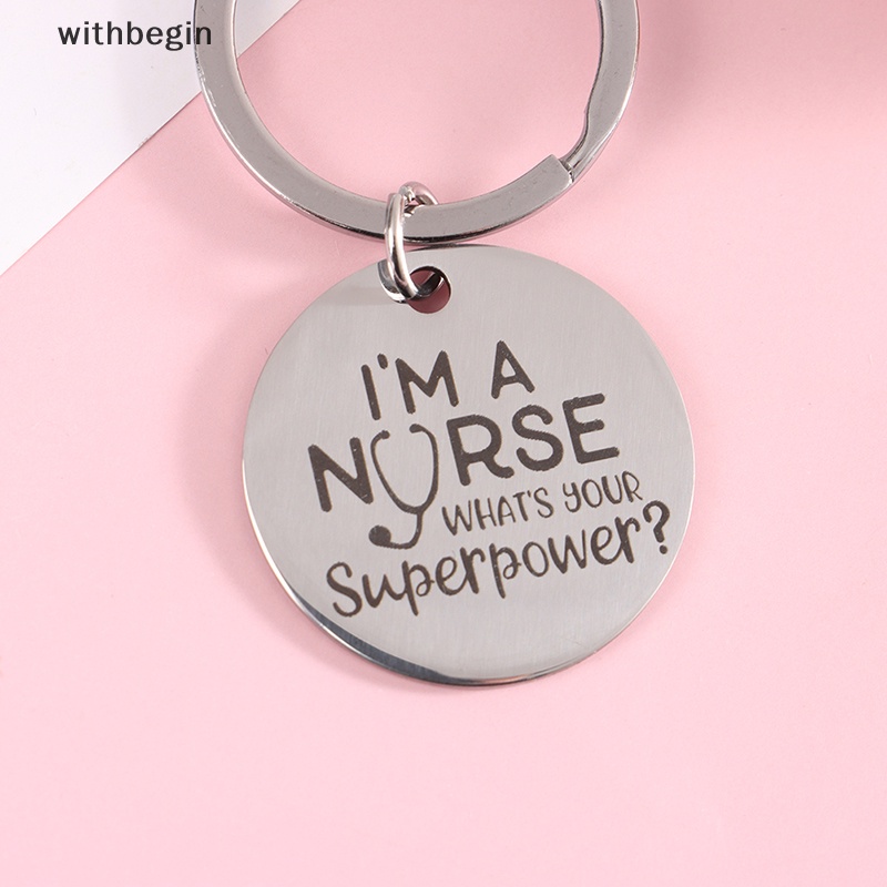 1 Móc Chìa Khóa Hình Cô Y Tá DIY Dễ Thương