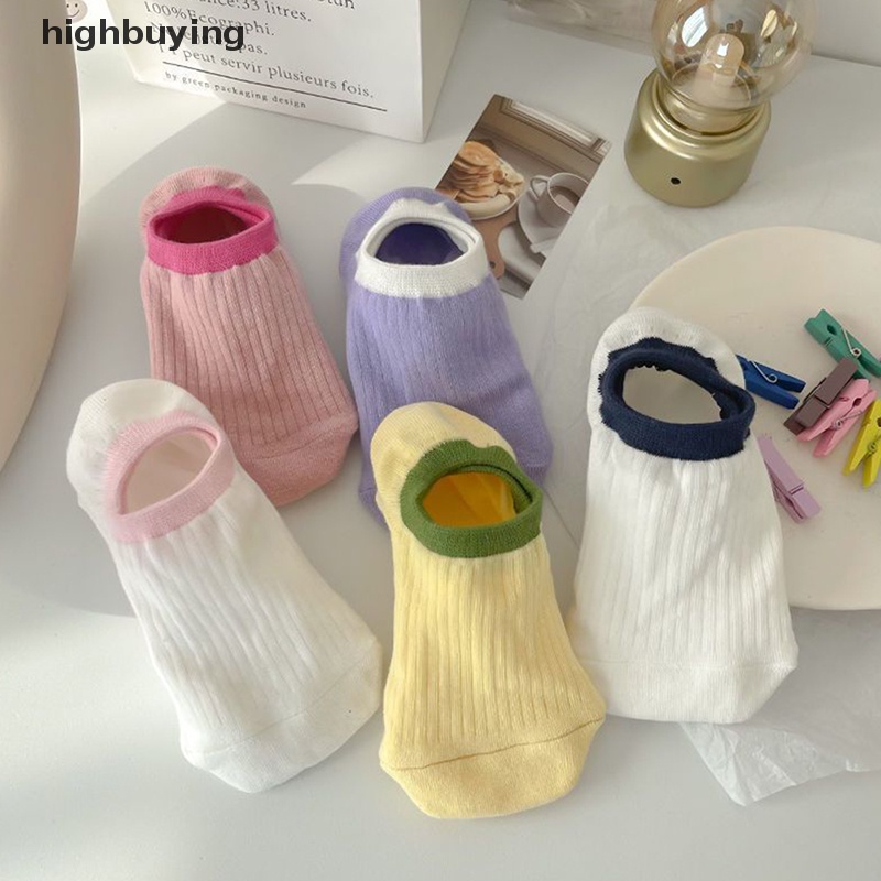 Hbvn Belle Vớ Thuyền Mỏng Thoáng Khí Đa Năng Màu Kẹo Dễ Thương Phù Hợp Với Mùa Hè Cho Nữ