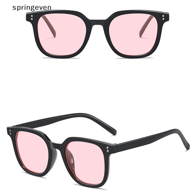 Kính Mát Gọng Vuông Nhỏ Phong Cách Hàn Quốc Cổ Điển Thời Trang Cho Nam Và Nữ