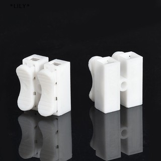 LILY 30 pcs cáp điện kết nối nhanh chóng Splice khóa dây thiết bị đầu cuối tự khóa uuu