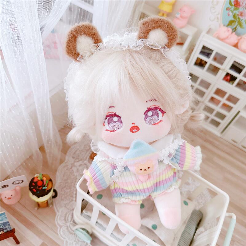 Jumpsuit Cotton 20cm Xinh Xắn Dành Cho Búp Bê