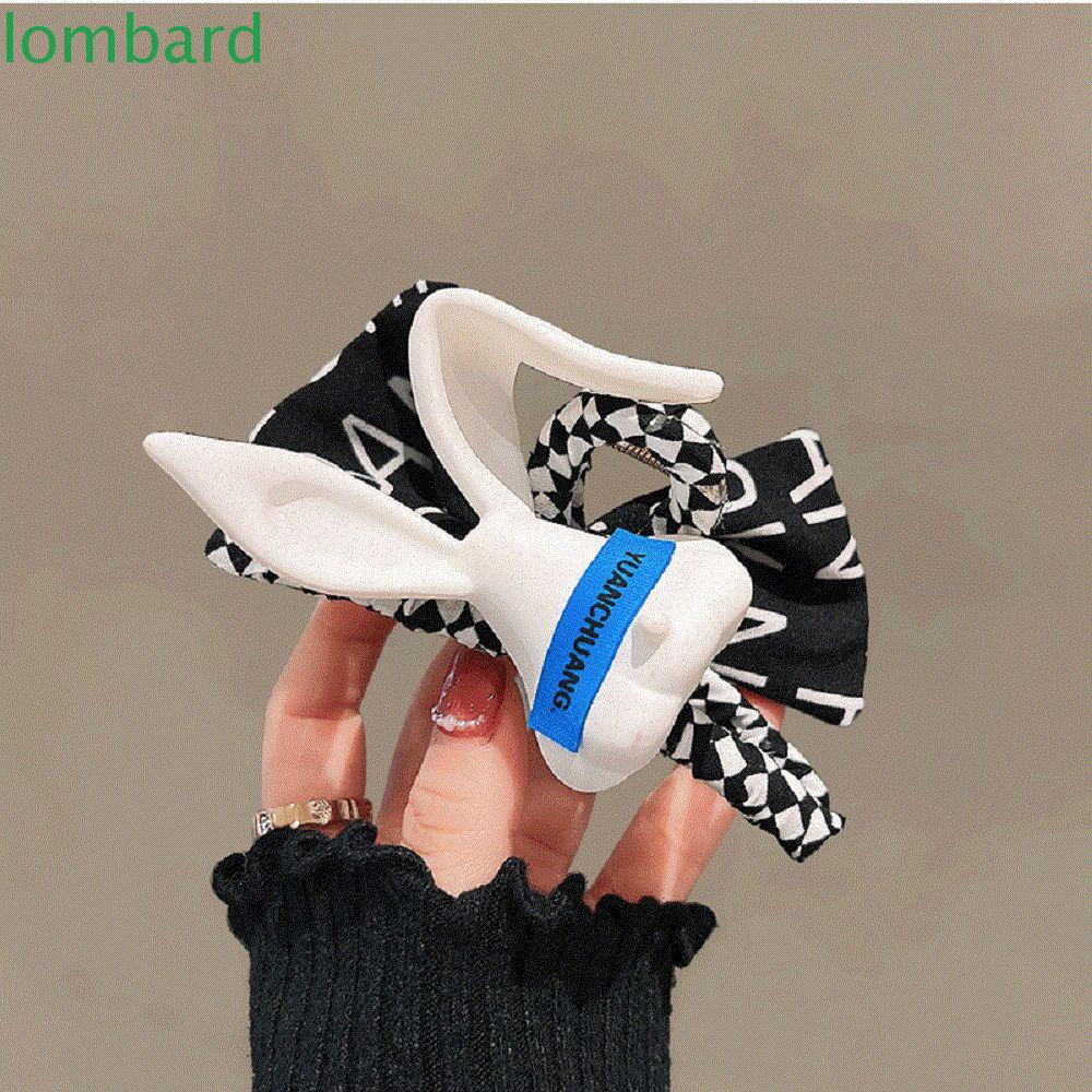 Kẹp Tóc Hình Thỏ / Cá Mập Đính Nơ Dễ Thương Cho Nữ