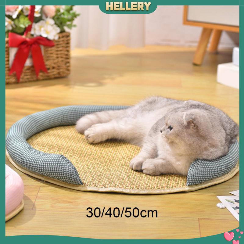 Thảm Mây Làm Mát Mùa Hè Chống Trượt Cho Thú Cưng