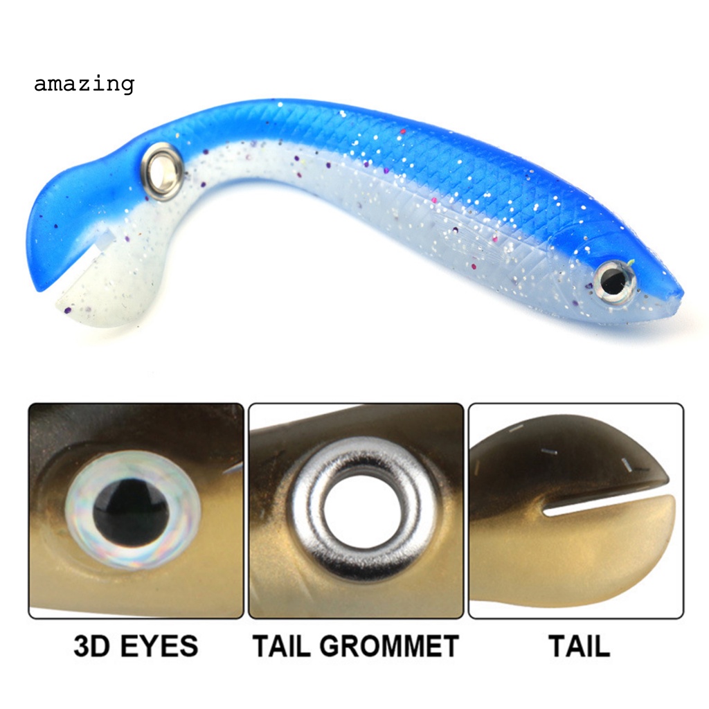 Mồi Câu Cá 10cm / 6g Hai Màu Sắc Bền Chắc Tiện Dụng