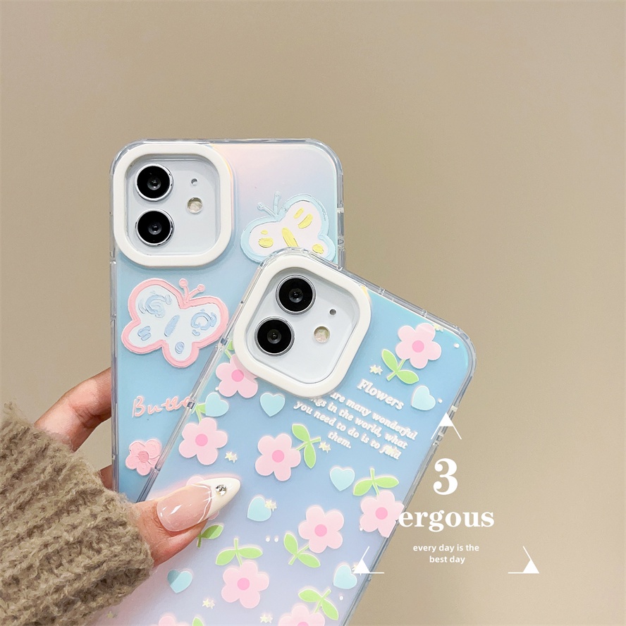 Ốp Điện Thoại Mềm Chống Sốc Màu Gradient Cho IPhone 14 13 12 11 Pro Max SE2020 X XR Xs Max 7 8 Plus