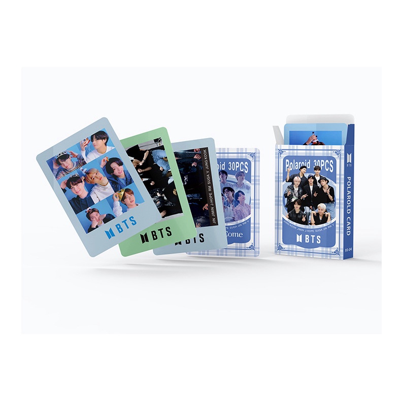 BTS YET TO COME Polaroid Photocard Lomo Card Double-sided Color Printing