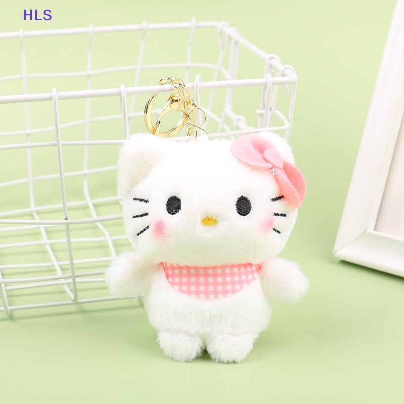 Móc Khóa Hình Búp Bê Nhồi Bông Sanrio Cinnamoroll My Melody Kuromi Đáng Yêu