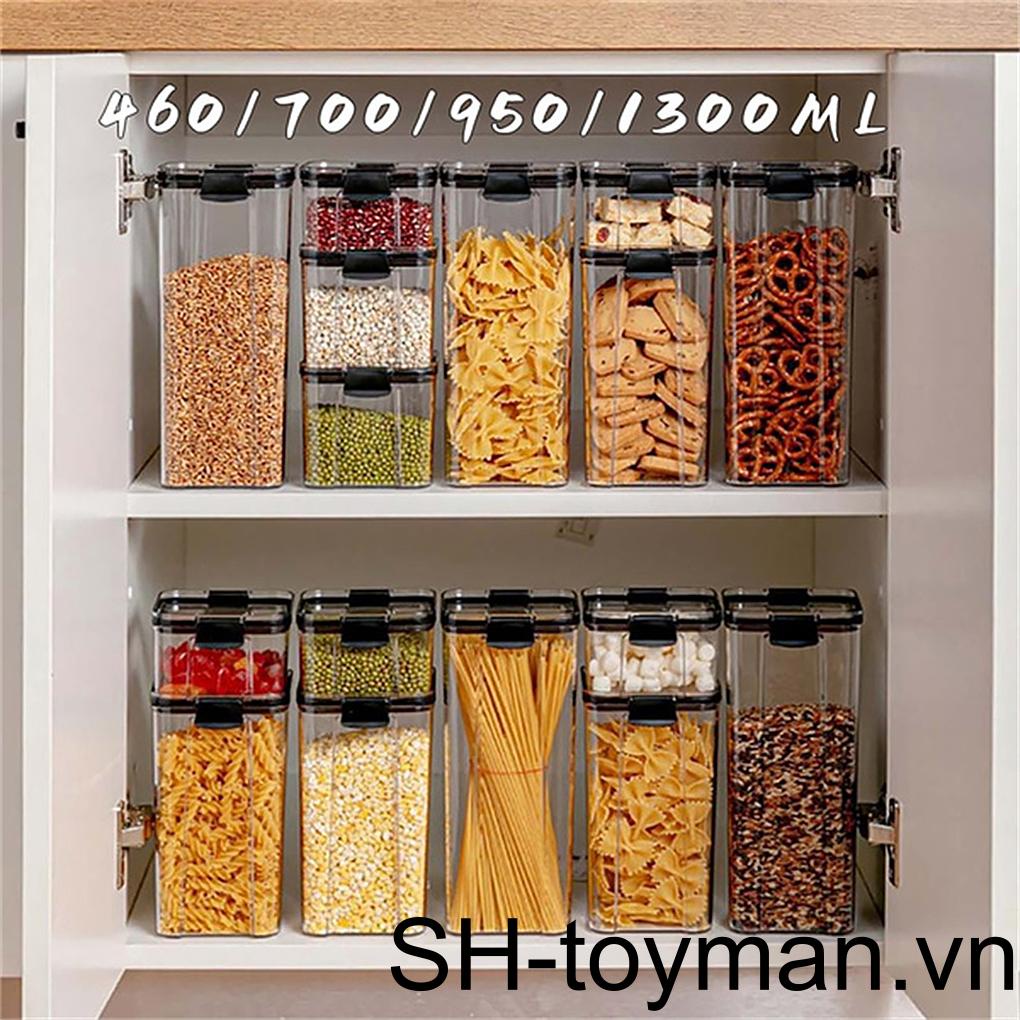 Hộp Đựng Thực Phẩm Có Nắp Đậy Tiện Lợi Dành Cho Nhà Bếp