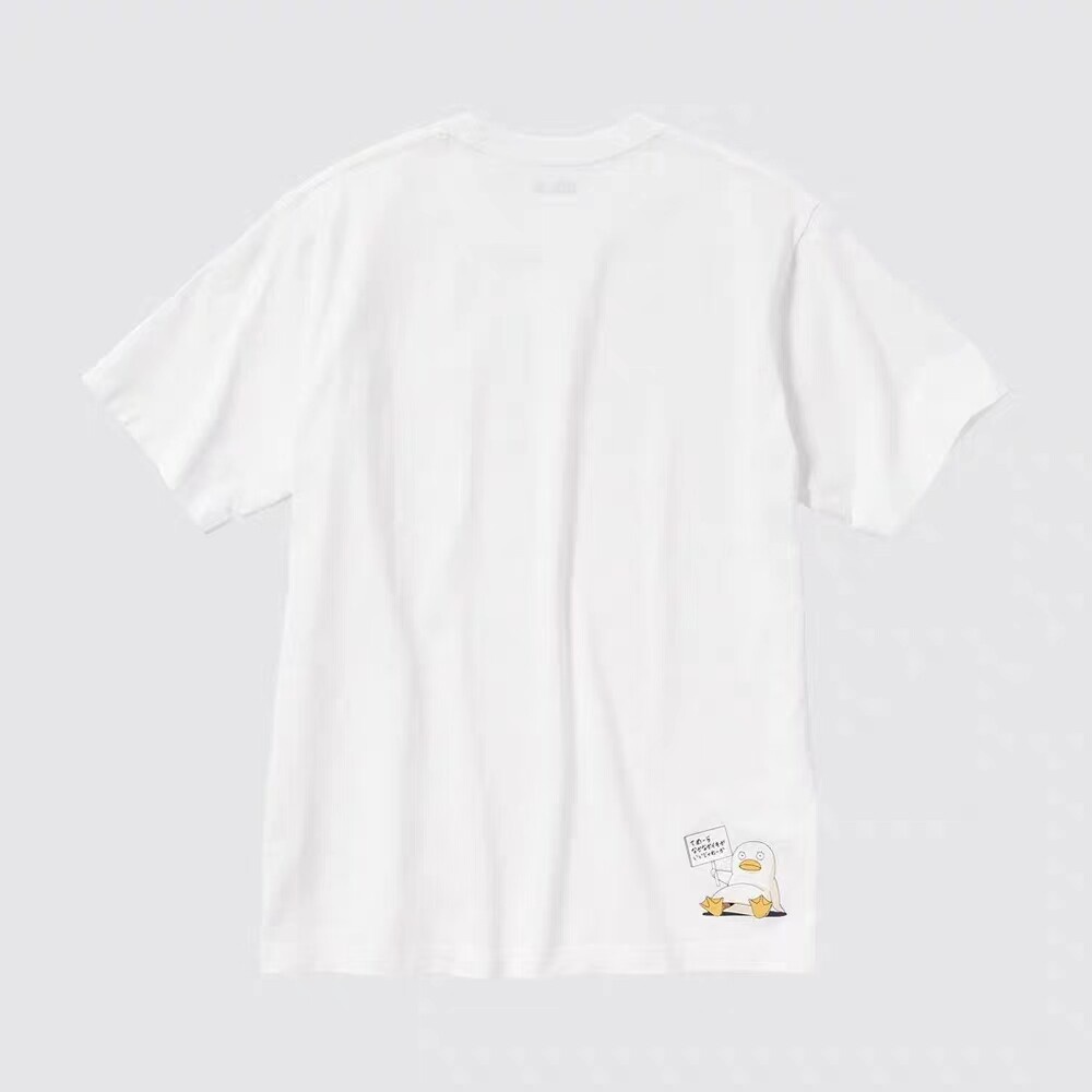 Uniqlo Áo Thun Ngắn Tay In Hình Anime GINTAMA Thời Trang Dành Cho Nữ Và Nam 462165