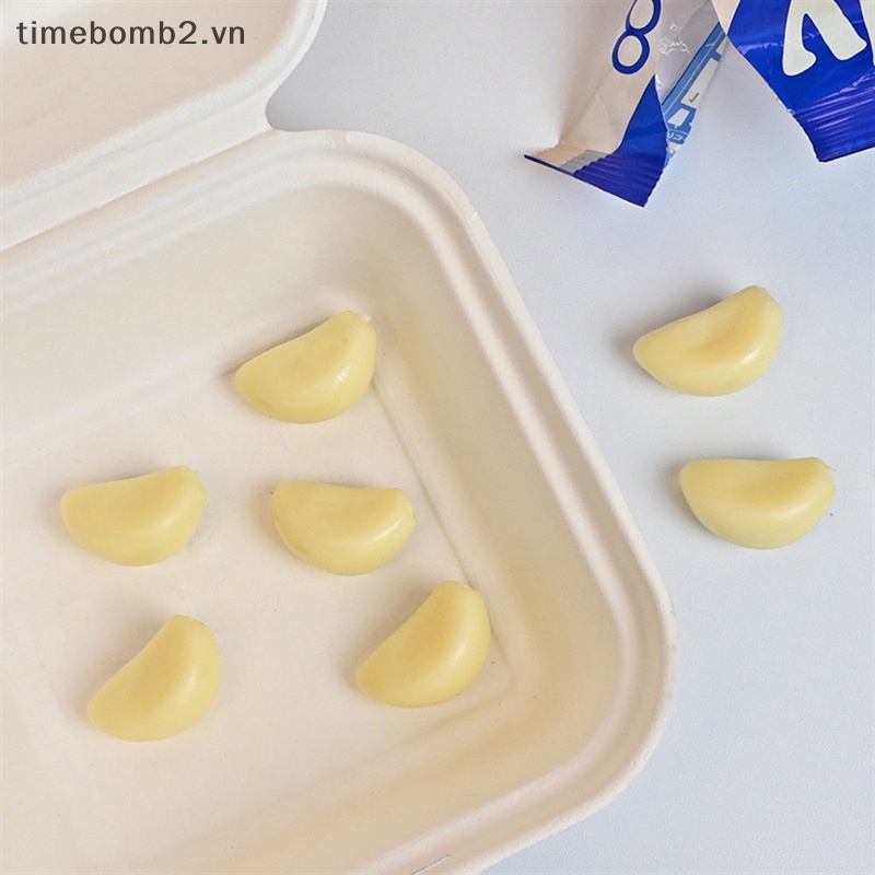 {Timebomb} Kẹp Tóc Hình Tỏi Vui Nhộn Sáng Tạo Thời Trang Dành Cho Nữ