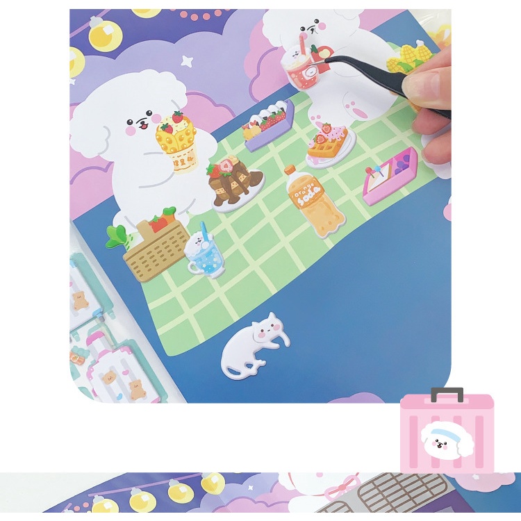 Miếng Dán Hình Quả Xoài 3D Dễ Thương Trang Trí Sổ Tay Cho Bé