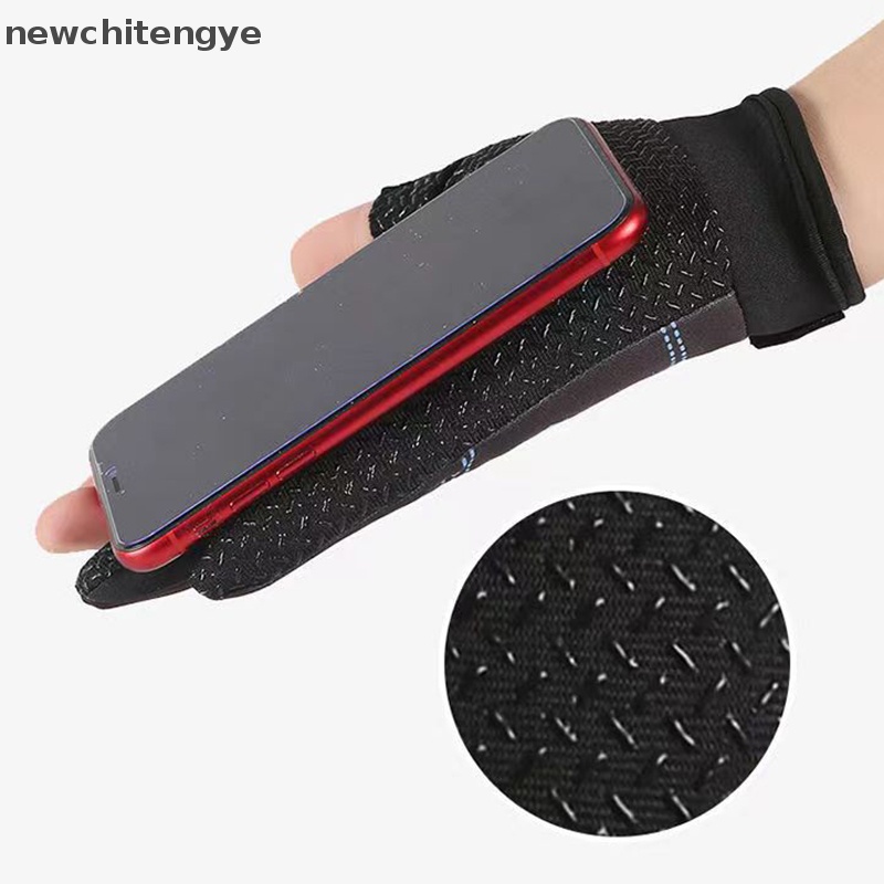 Găng Tay Hở Ngón Chống Trượt Thoáng Khí Cho Nam