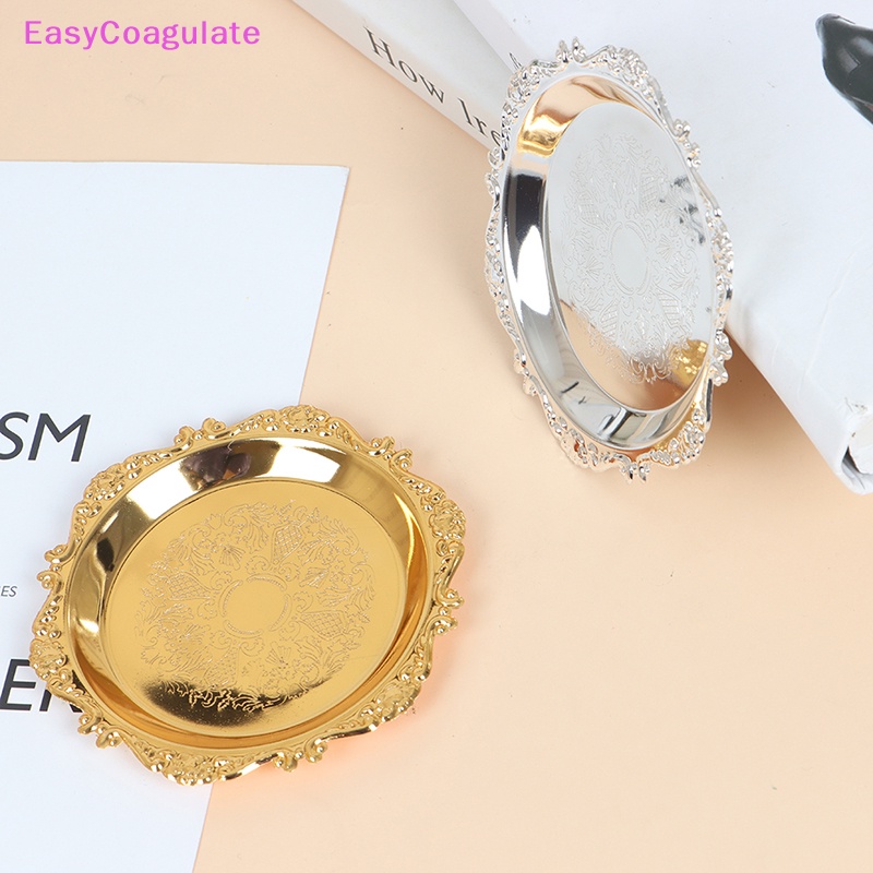 Khay Sắt Bóng Đựng Trái Cây / Bánh Kẹo / Món Tráng Miệng