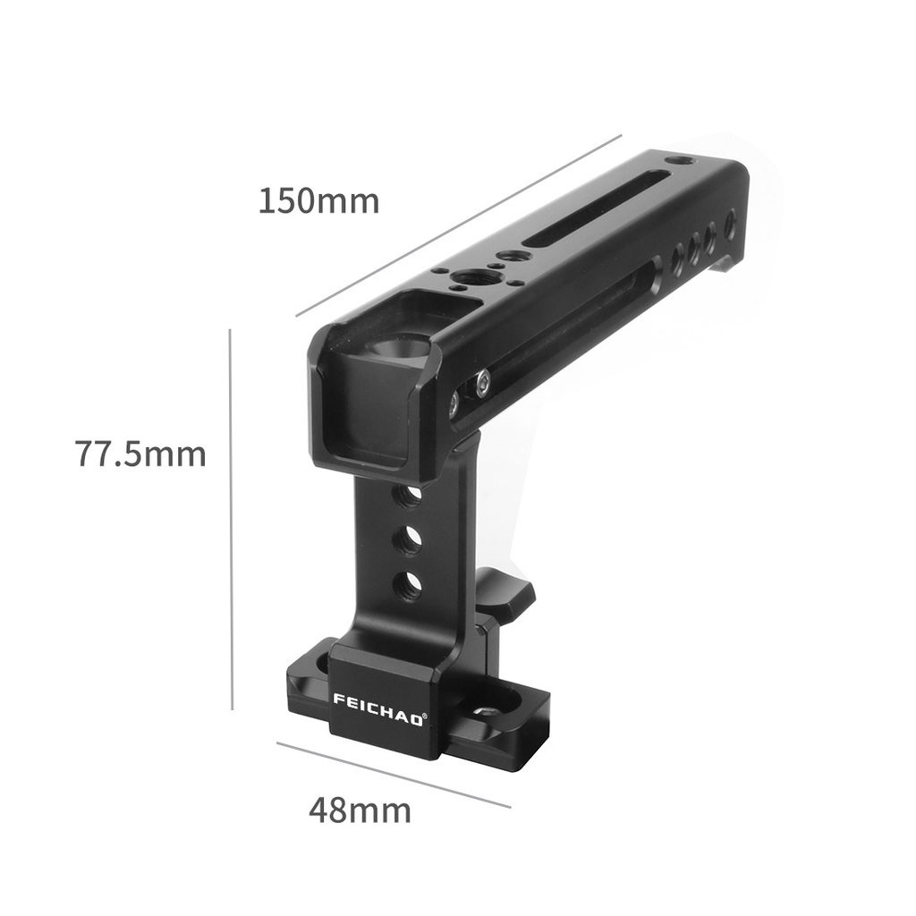 Tay Cầm Phô Mai Điều Chỉnh Được FEICHAO 1 / 4 "Cho Đèn Máy Ảnh