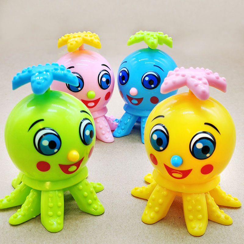 Mới Đồ Chơi Lên Dây Cót Hình Bạch Tuộc Hoạt Hình Đáng Yêu