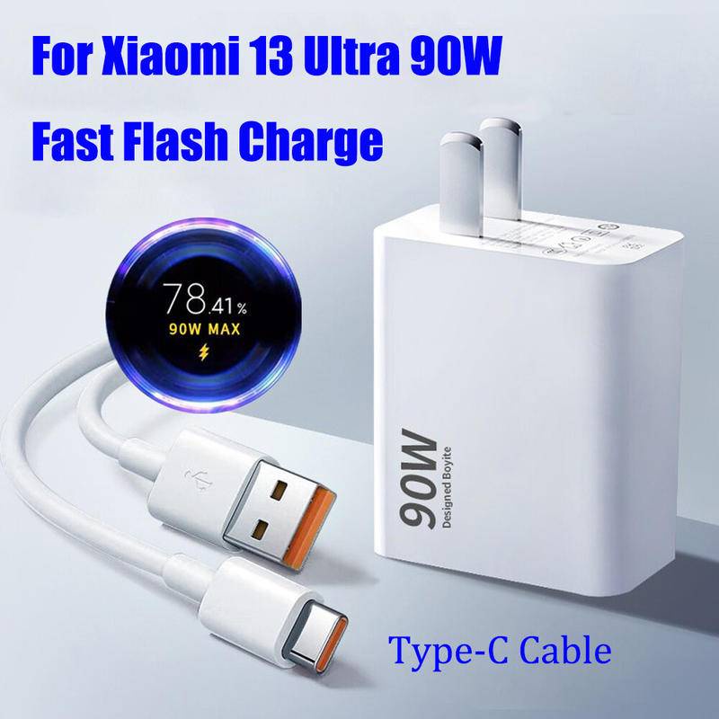 Dây Cáp Sạc Nhanh USB Loại C 1m Cho Xiaomi 13 Ultra 90W 13 / 13Pro