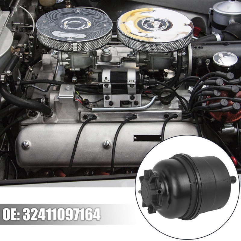 Nồi Bơm Dầu Gắn Vô Lăng Xe Hơi Kèm Nắp Đậy Tiện Dụng 32416851217 32411097164 Phụ Kiện Cho Xe Ô Tô bmw e36 e46 e39 e53 e60 e90