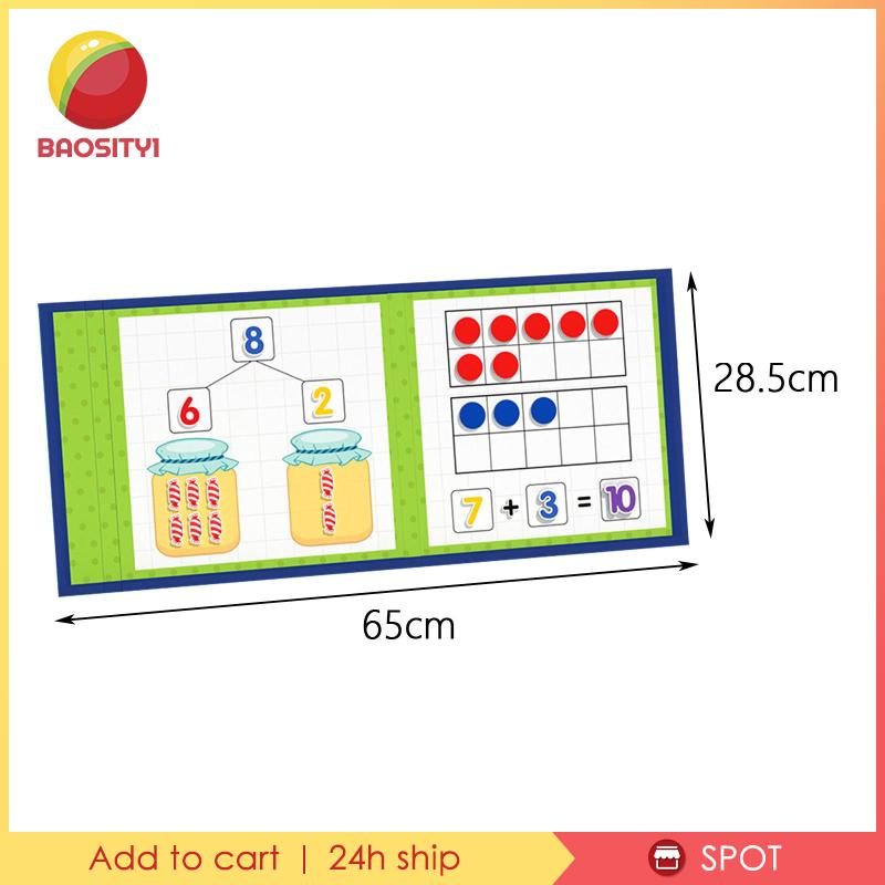 [Baosity 1] Đồ Chơi Toán Học Bằng Gỗ Cho Bé
