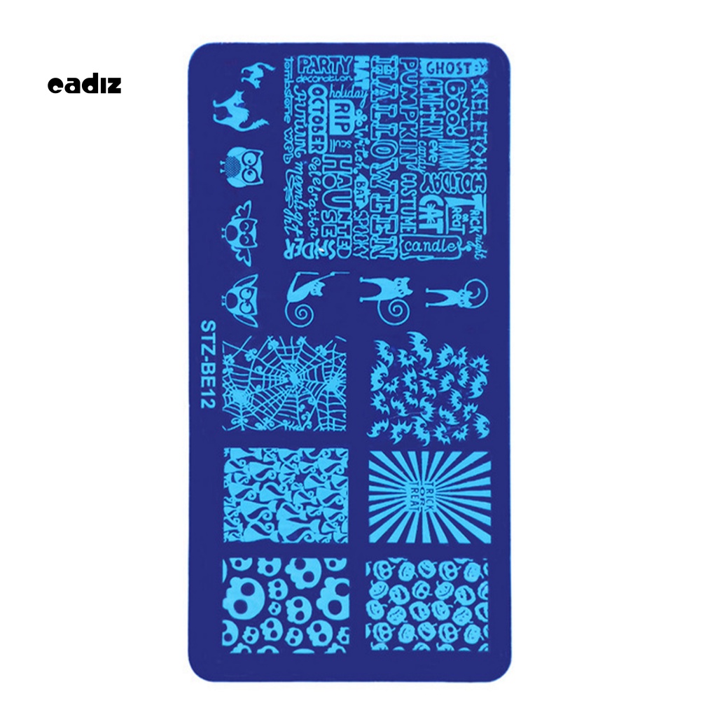 Con Dấu Trang Trí Móng Tay Bền Bỉ Dễ Sử Dụng Thiết Kế Phong Cách Halloween