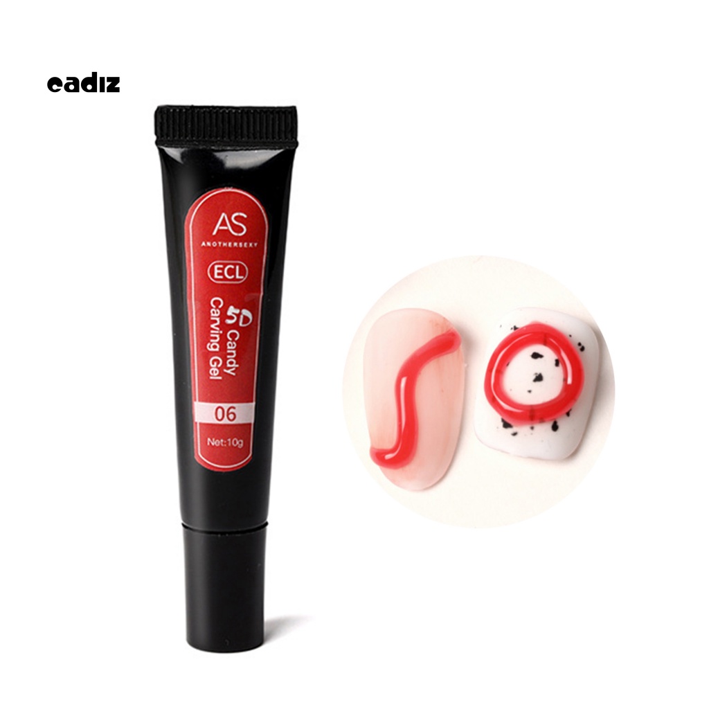 Sơn Móng Tay UV Gel 3D Chuyên Nghiệp Màu Sắc Tươi Sáng 10g Dành Cho Nữ