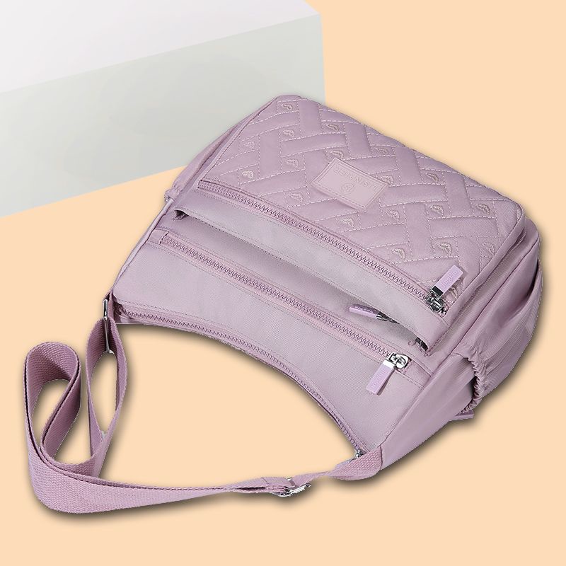 Túi Vải Đeo Chéo Nhiều Ngăn Sức Chứa Lớn Phong Cách Mới Dễ Phối Đồ