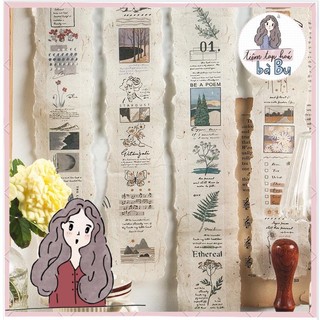 Dây stickers 35cm kiểu cổ điển và minimalist