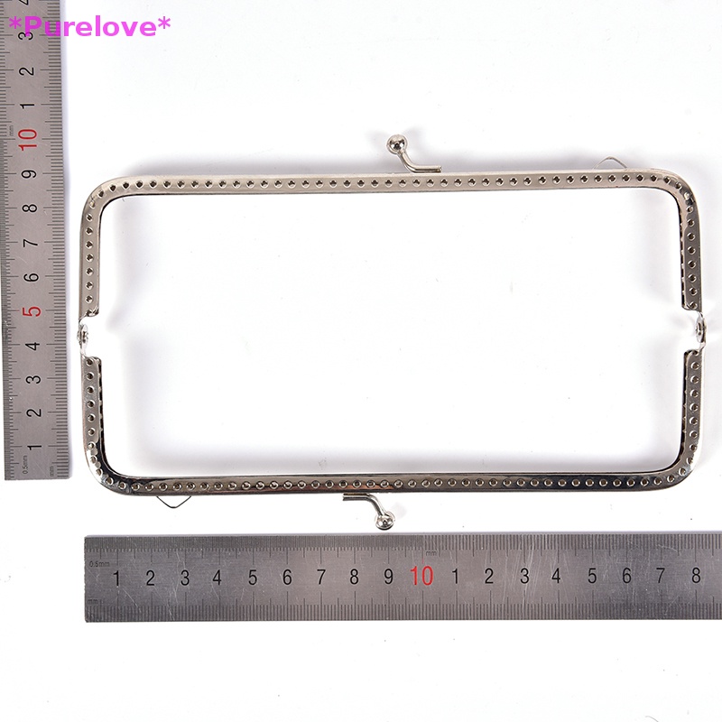 1 Khung Khóa Túi Xách Bằng Hợp Kim Hình Hoa Phong Cách Retro Mới