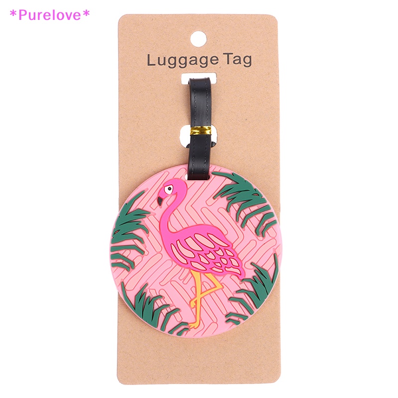 Nhãn Tên Hành Lý Du Lịch Họa Tiết Hoạt Hình Xinh Xắn Mới