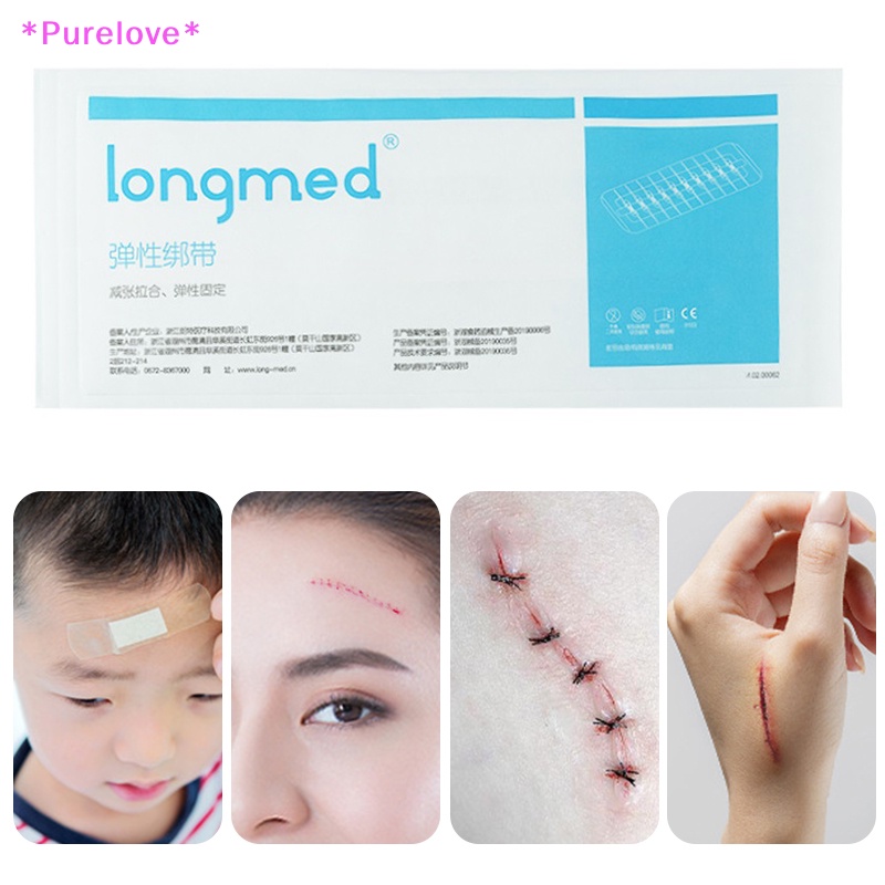 Purelove &gt; Set 10 Miếng Vá Vết Thương Không Cần Khoan Có Dây Kéo Mới