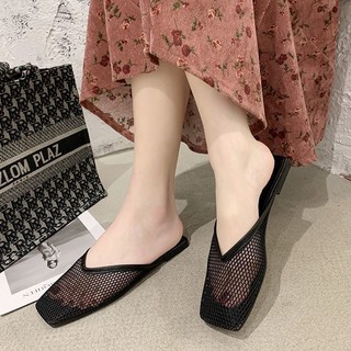 Giày Búp Bê Lưới (mũi vuông)  AA6302
