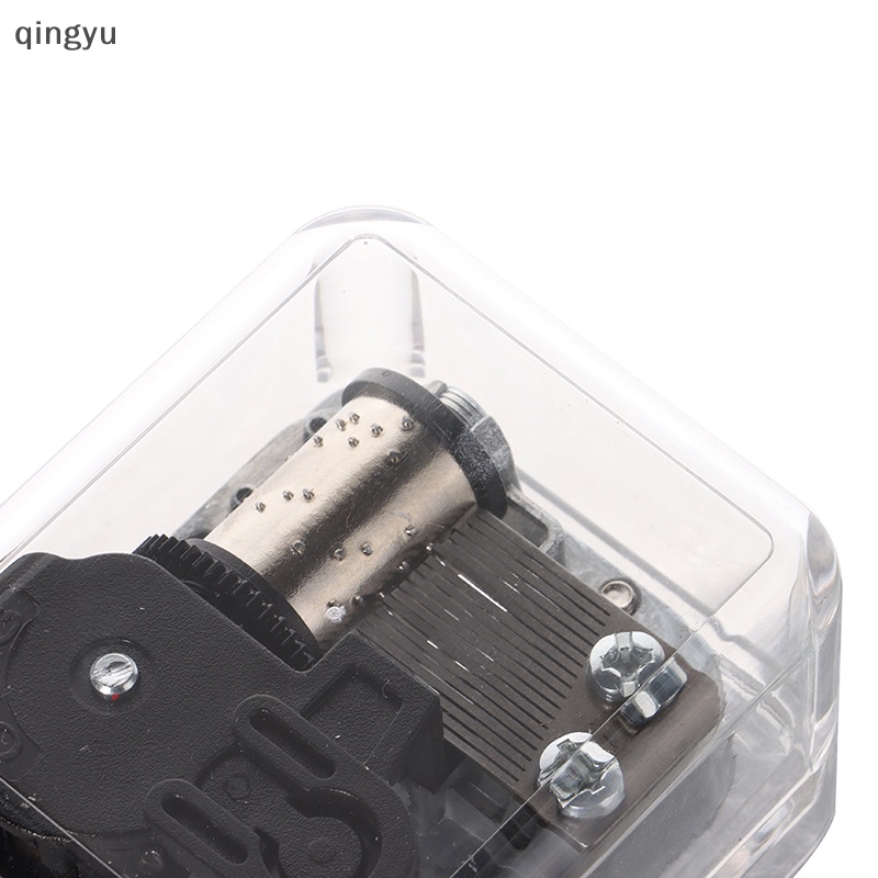 Qingyu Hộp Nhạc Bằng Acrylic Thủ Công Sáng Tạo Có Thể Chuyển Động Bằng Tay